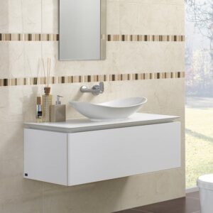Villeroy & Boch My Nature opzetwastafel met CeramicPlus, wit - Afbeelding 4