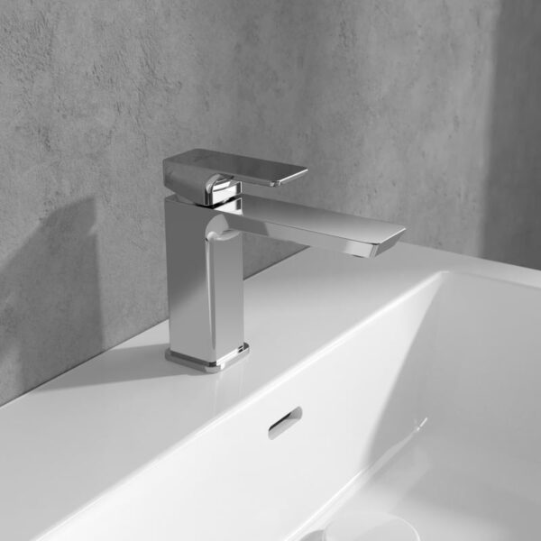 Villeroy & Boch Subway 3.0 wastafelmengkraan met AquaSmart, chroom