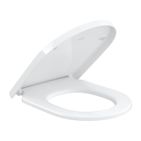 Villeroy & Boch Subway 3.0 toiletbril met softclose-mechanisme en afneembaar, wit