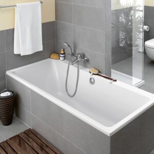 Villeroy & Boch Subway rechthoekig ligbad, inbouw wit - Afbeelding 3