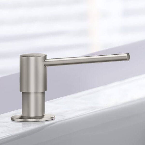 Villeroy & Boch universele zeepdispenser geborsteld RVS