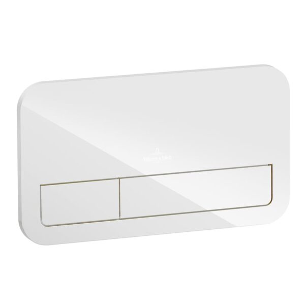 Villeroy & Boch ViConnect bedieningsplaat 200G glanzend wit