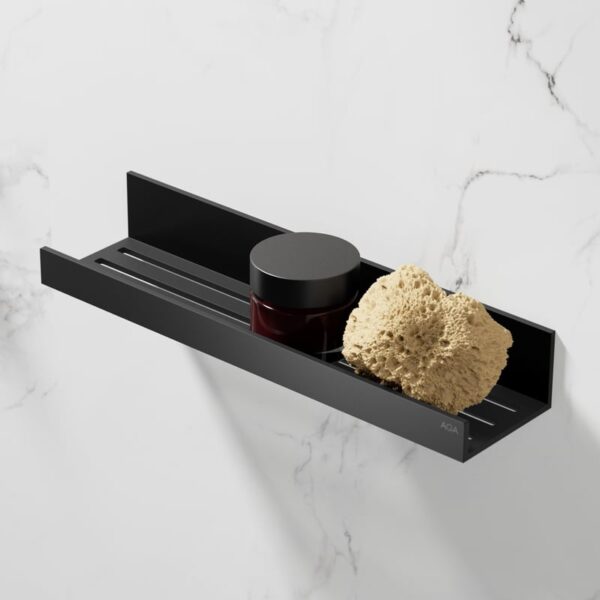 Viverso AGA Design L plank mat zwart