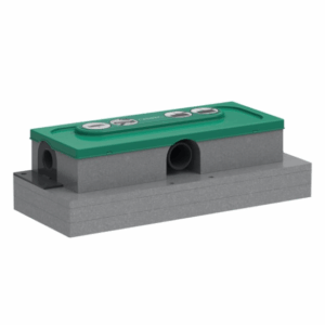 hansgrohe RainDrain uBox universele douchegoot afvoerset, voor standaard montage DN 40 waterslothoogte: 30 mm