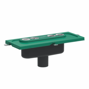 hansgrohe RainDrain uBox universele douchegoot afvoerset, voor verticale montage DN 50 waterslothoogte: 50 mm