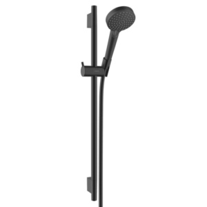 hansgrohe Vernis Blend handdoucheset met douchestang, 2 straalsoorten mat zwart
