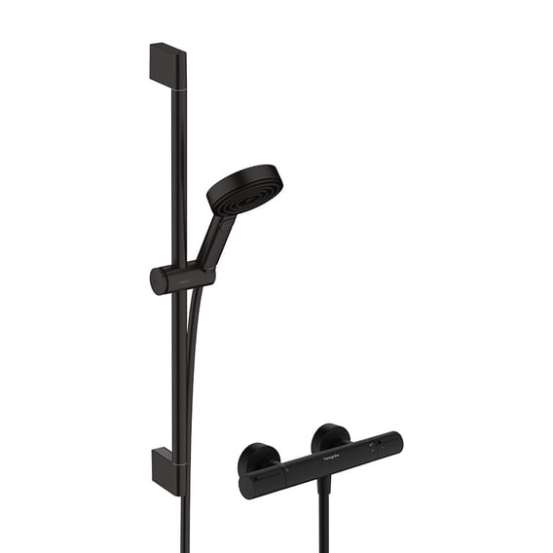 hansgrohe Pulsify Select S thermostaat, voor douche mat zwart