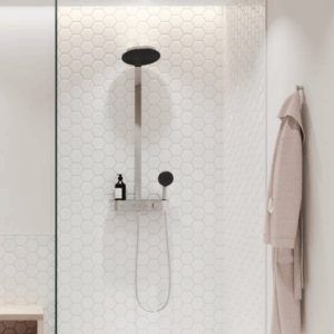 hansgrohe Pulsify S opbouwdouchesysteem met thermostaat met EcoSmart, chroom
